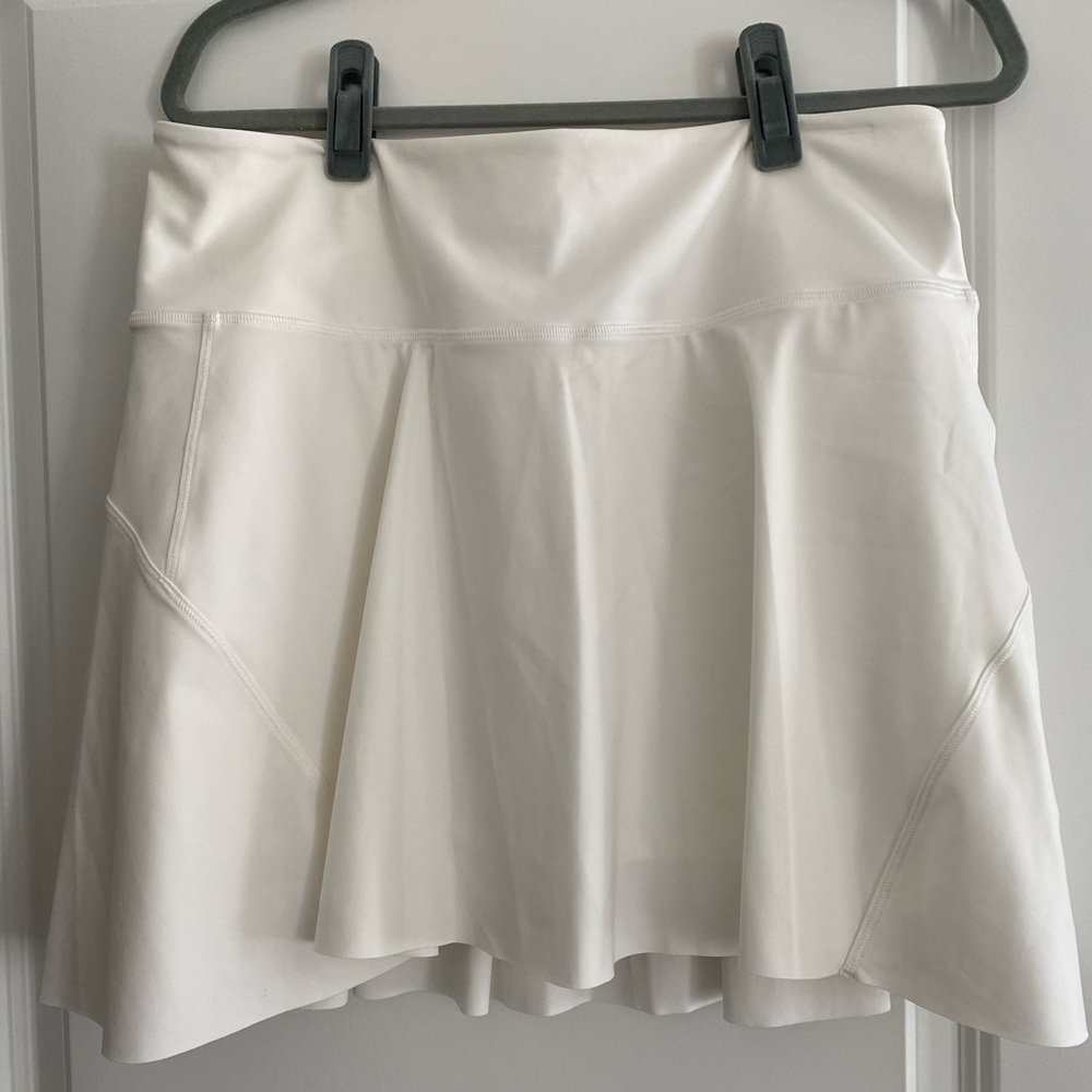 Athleta Ace Tennis Skort White NWT L